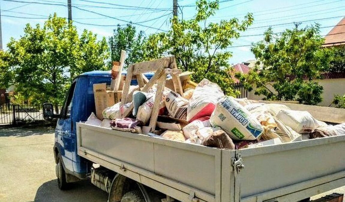 Вывоз мусора Газелью в Кузнецке в октябре