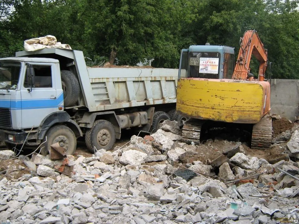 Вывоз бетонного боя и утилизация в Кузнецке в октябре